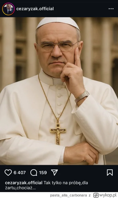 pastaallacarbonara - #ranczo #konklawe #papiez #seriale