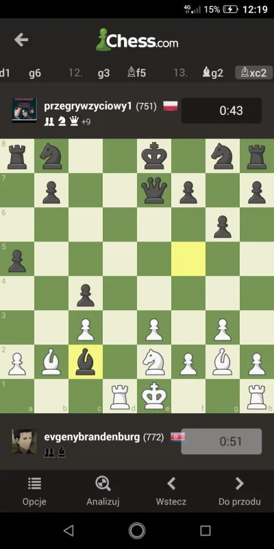 Przegrywzyciowy0 - @Kumpel19 grałem ostatnio na chess .com i trafiłem na kogoš z płn ...