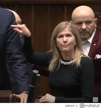 advert - Pani Iwona Arent, wzór cnót konserwatywnych. Jej syn ma sprawę karną o bruta...