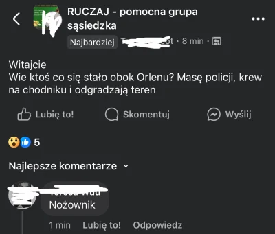 KromkaMistrz - Ponoć nożownik na Orlenie na Ruczaju ( ͡° ʖ̯ ͡°) #krakow