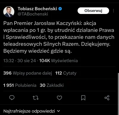 JanuszKarierowicz - Miałem to olać, ale jak pisowskie miernoty muszą uciekać się do g...