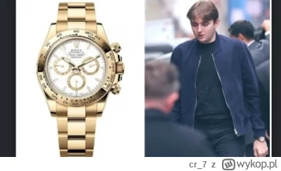 cr_7 - @Frwrd05: Frajerzy wyleszczeni a syn w zegarku za 50k$ XDDD