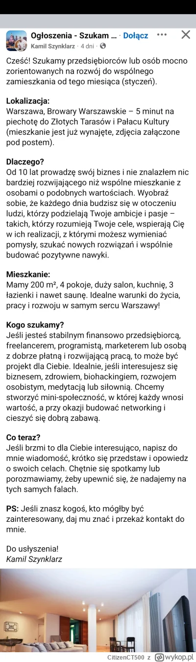 CitizenCT500 - ( ͡°( ͡° ͜ʖ( ͡° ͜ʖ ͡°)ʖ ͡°) ͡°)

#frajerzymlm #mlm #nieruchomosci #war...