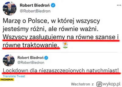 Wachatron - >lewicowy polityk, prywatnie gej

@sildenafil: az mi sie przypomialo jak ...