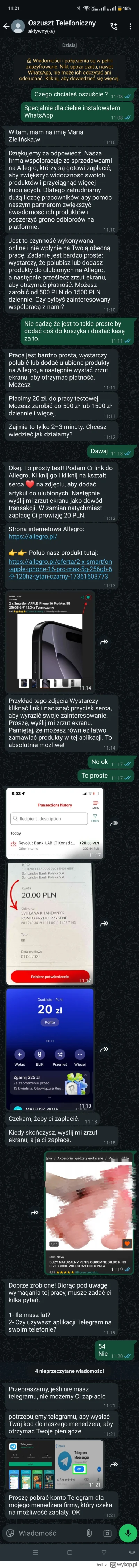 bsl - Ehh ci oszuści internetowi.
Dziś rano dzwoni telefon numer z UK 
"Mam dla ciebi...