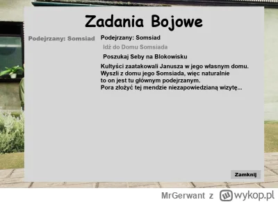 MrGerwant - btw, rozwiązałem problem niepoprawnie wyświetlanych opisów questów