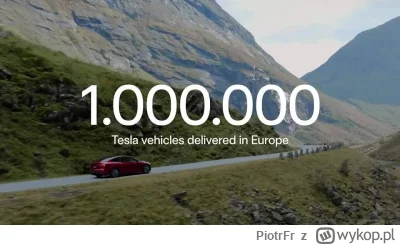 PiotrFr - Tesla sprzedała już w Europie milion aut

https://x.com/teslaeurope/status/...