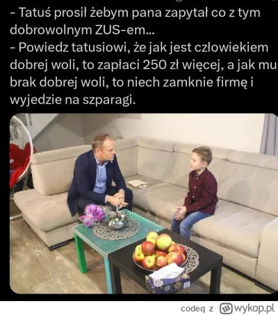 codeq - Tusk zdziwienia...