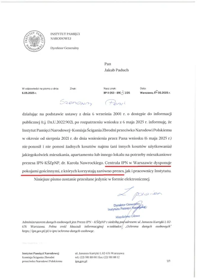 Wolvi666 - @assninja: Szykuje się, że Batyr korzystał z pokojów IPN w W-wie, aby grzm...