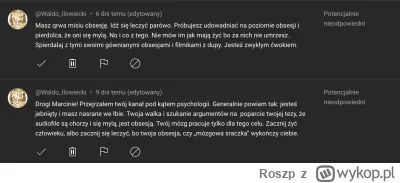 Roszp - Lubię tak czasem przeglądać komentarze automatycznie ukrywane przez YouTube n...