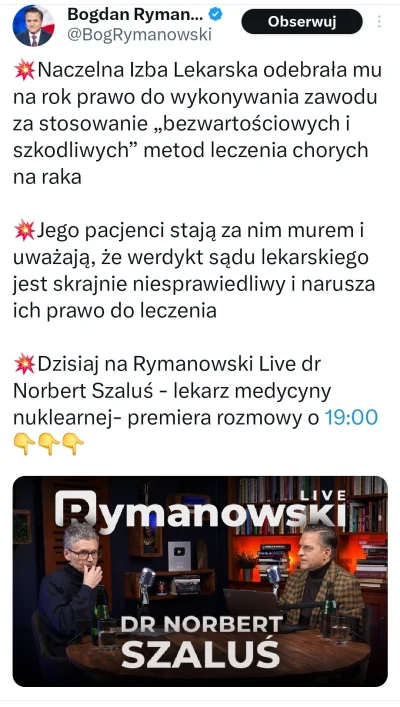 splinter96 - czekam na odcinek z promocją biorezonansu xD
#polityka #bekazprawakow #s...