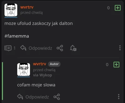 PolakRzeczny - Pozdro @wvrtrv na zawsze w serduchu ( ͡° ͜ʖ ͡°) #famemma