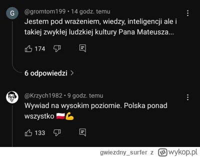 gwiezdny_surfer - Pod wczorajszym wywiadem z Morawieckim same komentarze wychwalające...