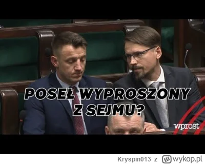 Kryspin013 - >  @SmokStarodawny: w sejmie pije kilkuset ludzi, ograniczenie w skali k...