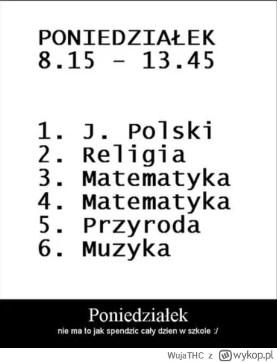 WujaTHC - ehh ostatni weekend i od nowa cały tydzień zmarnowany w budzie, żyć się ode...