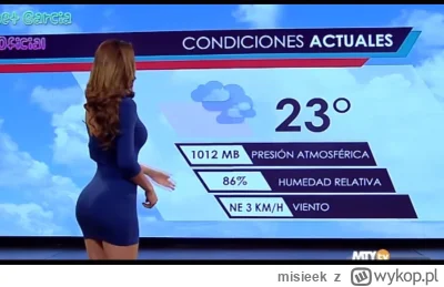 misieek - Jakby pogodynki były jak w Meksyku, to by się człowiek bardziej przykładał ...