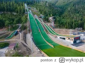 ponton - Wielka Krokiew na igielicie
#sanatoriummilosci