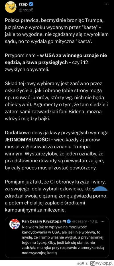 adi0 - #bekazpisu #bekazprawakow #usa #polityka #afera