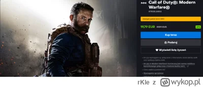 rKle - Warto kupić Call of Duty®: Modern Warfare® za 86,01 Złoty?
Ta wersie ma tylko ...