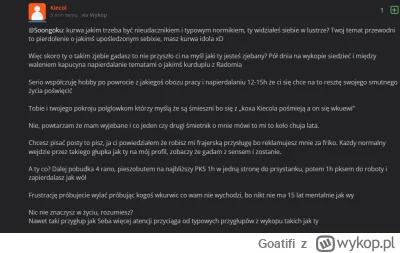 Goatifi - incydent kałowy kiecola jak najbardziej 
#sebcel