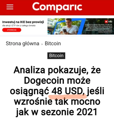 mkorsov - Link do artykułu z najnowszą prognozą dotyczącą dogecoina poniżej:

Jak kto...
