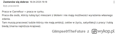 Glimpse0fTheFuture - Jeżeli Carrefour się wynosi z Polski to dobrze. Już od dawna nic...