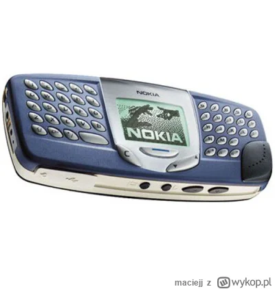 maciejj - @PsiPatrolek: Nokia 5510, którą mi ukradli. Na szczęście wiedziałem kto to ...