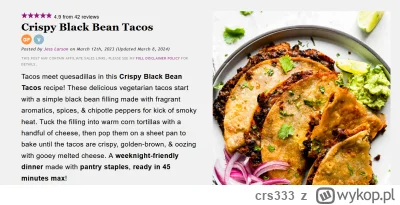 crs333 - @programista3k: Paaaanie, ja tam maksykańskie rzadko jadam, ale taco z fasol...