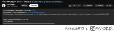 Kryspin013 - @Amatorro: ci szmaciarze jeszcze zbierają hajs za piosenki wygenerowane ...