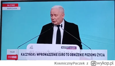 KosmicznyPaczek - Kaczka znów się odkleja. 5% VAT, zaraz euro 💶 i Polacy umrą z głod...