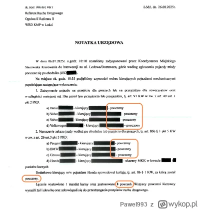 Pawel993 - @marian-g: bzdura, polecam wezwać kiedyś policja do kogos kto łamie przepi...