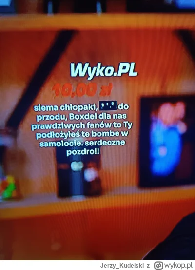 Jerzy_Kudelski - @szagatunia to nie był wykop.pl tylko wyko.pl Boxdel nie umie czytać