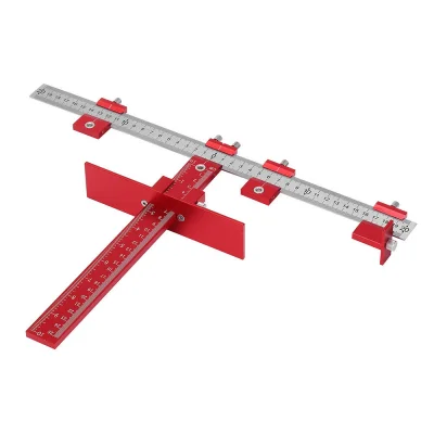 n____S - ❗ Drillpro Red Aluminum Cabinet Hardware Jig 4mm 5mm Drill Guide [EU]
〽️ Cen...