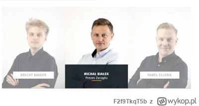 F.....b - #wykop 

Białek, jest prezesem zarządu w firmie Appverk.
Firma ta pomaga lu...