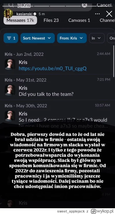 sweet_applejack - #gonciarz Kasia zaczyna wstawiać dowody odnośnie firmy, rozkręca si...