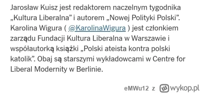 eMWu12 - Piękne prorosyjskie działanie. Osłabienie współpracy polsko-amerykańskiej i ...