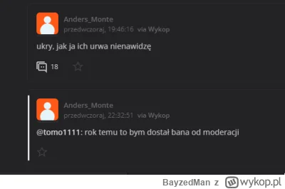 B.....n - @BayzedMan: A jaki mundry był, ale zaszedł za daleko z tą nienawiścią, aż p...