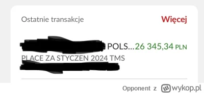 Opponent - Nareszcie nowy rok, reset zaliczek na podatek dochodowy i normalna pensja ...