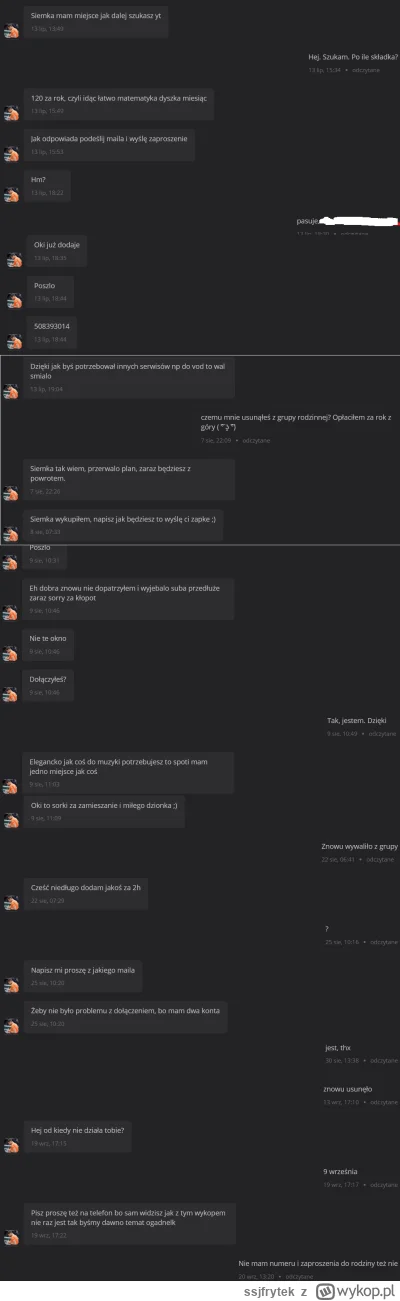 ssjfrytek - Cześć Mirki i Mirabelki,
chciałbym was przestrzec przed użyszkodnikiem @p...