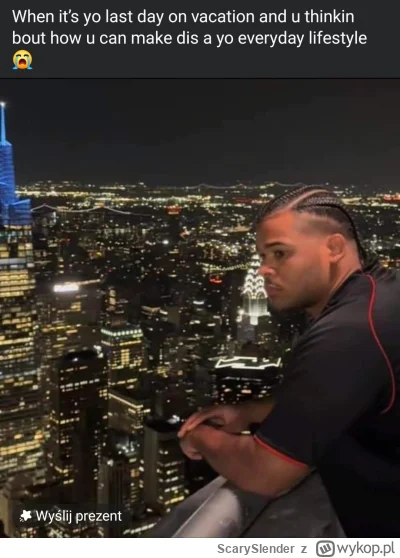 ScarySlender - Ja nawet nie jezdze na wakacje, kiedy ostatnio byliscie w takiej sytua...