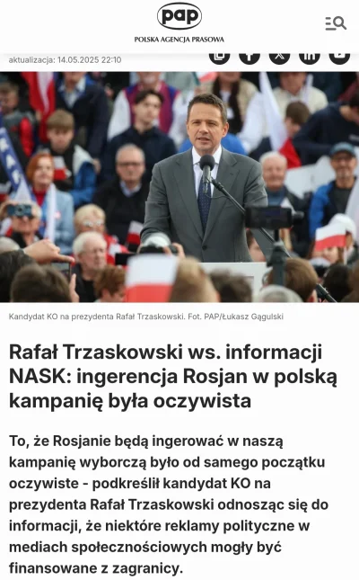 JanDzbanPL - Już próbują zrzucić winę na ruskich xD
#polityka #wybory