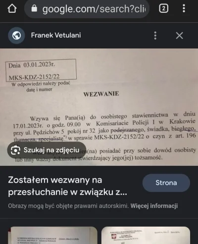 Major_Gross - @ab6661: pierwszy lepszy wzór z neta jaki wysyłają pocztą. Takie .........