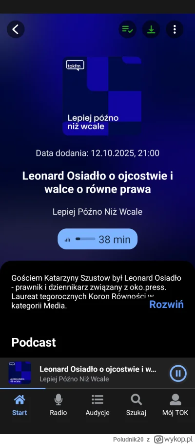 Poludnik20 - Leopold Osiadło o ojcostwie osób queerowych  i walce o równe prawa. Ale ...