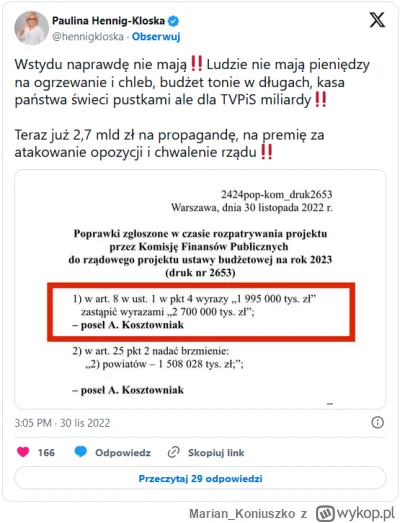 Marian_Koniuszko - @gruba-ryba: skoro musieli, to czemu wcześniej darli ryja, że to f...