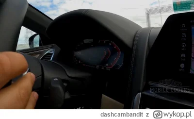 dashcambandit - Mobile Coders opublikowała film na którym jakiś typ jedzie sobie 330 ...
