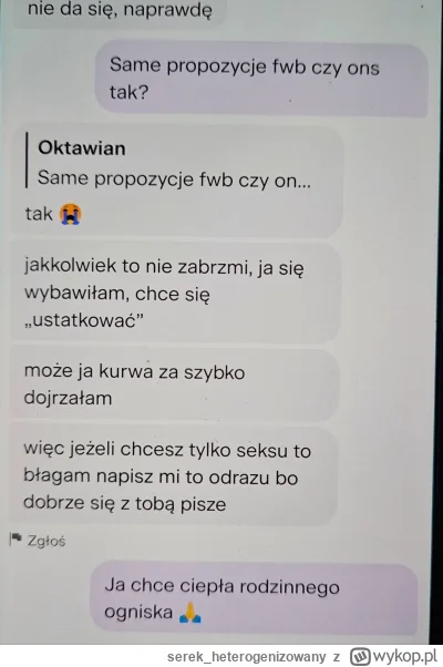 serek_heterogenizowany - 21 lat, już się wyskakała i szuka beciaka XD

#tinder #badoo...