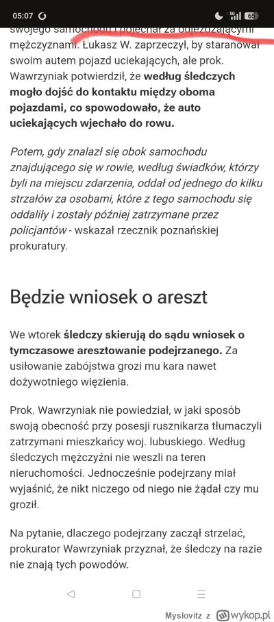 Myslovitz - @Variv a gdzie on się bronił? Czytałeś artykuł?