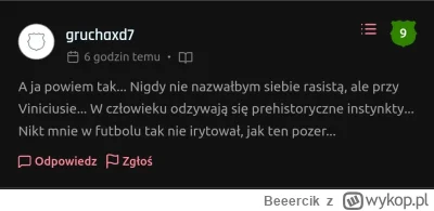 Beeercik - Obrzydliwe kreatury w komentarzach. 

Kwintesencja tej strony, w trakcie k...