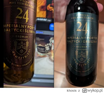 khosis - @Klotzmann: Jeśli nie piłeś to spróbuj tych, IMO obecnie najlepsze w kraju, ...