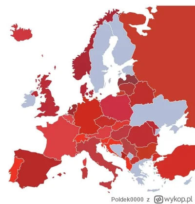 Poldek0000 - #mapporn 
Odcień czerwieni z flagi narodowej....